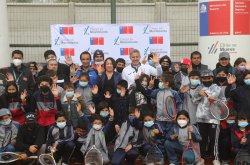 Challenger Coquimbo realiza exitoso taller de tenis para niños, niñas y adolescentes de toda la región