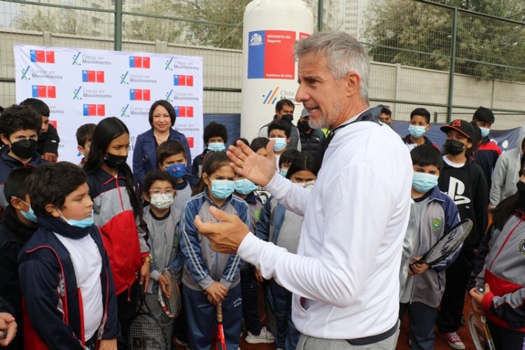 Challenger Coquimbo realiza exitoso taller de tenis para niños, niñas y adolescentes de toda la región