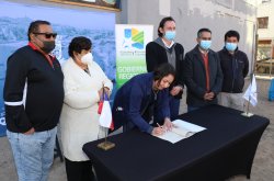 Firman convenio por más de $500 millones para la construcción de un Centro Comunitario en Coquimbo
