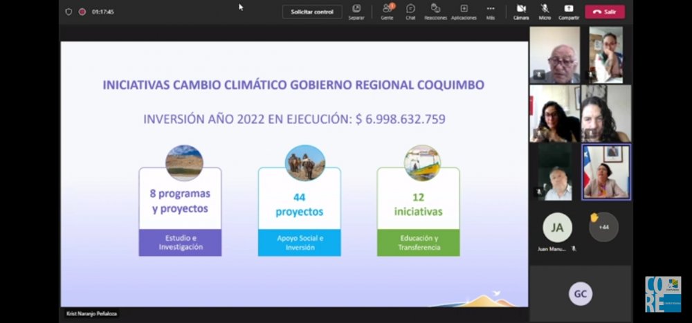 Gobernadora realizó cuenta pública sobre Cambio Climático destacando inversión para tomar acciones en esta materia