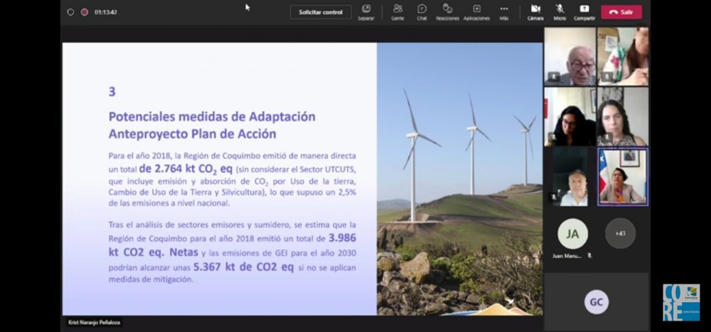 Gobernadora realizó cuenta pública sobre Cambio Climático destacando inversión para tomar acciones en esta materia