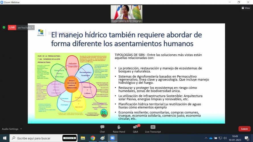 Seminario sobre estrategia hídrica local aborda desafíos y oportunidades para enfrentar la sequía