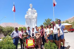 En Montegrande rinden homenaje a Gabriela Mistral en un nuevo aniversario de su fallecimiento