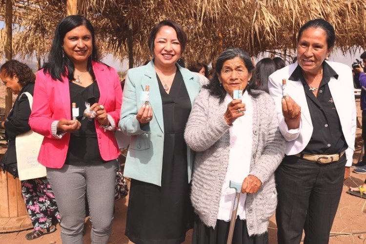 Gobernadora y comunidades agrícolas destacan rol de la mujer en el desarrollo del mundo rural