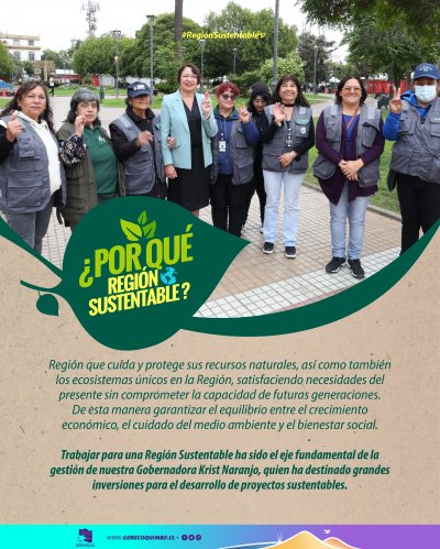 ¿POR QUÉ REGIÓN SUSTENTABLE?