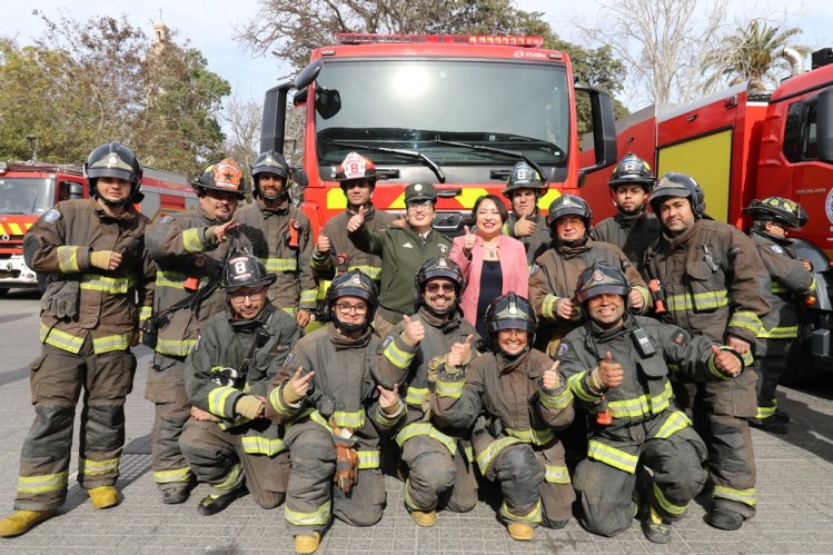 Gobierno Regional entrega carros de Bomberos para Andacollo, Coquimbo, Combarbalá, Monte Patria y Canela