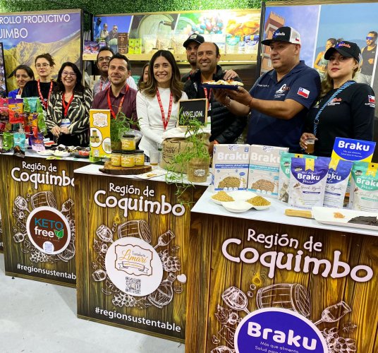 Productores regionales se convirtieron en protagonistas de la primera jornada de feria de la industria alimentaria más grande de Chile Productores regionales se convirtieron en protagonistas de la primera jornada de feria de la industria alimentaria más grande de Chile