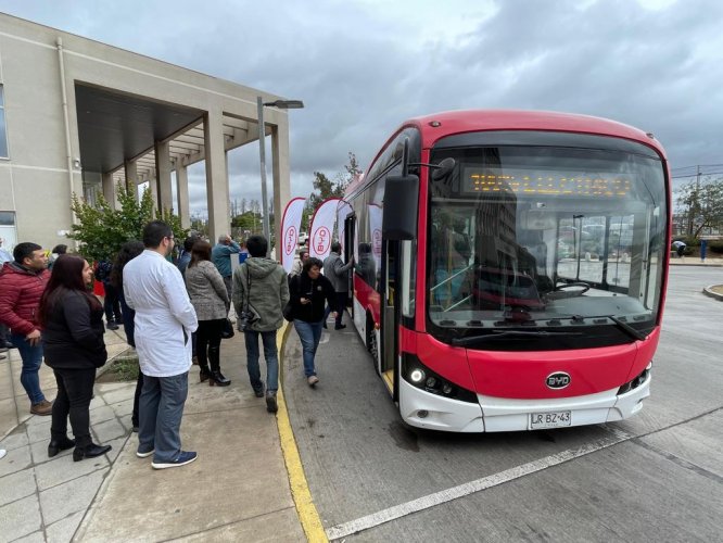 Aprueban 4 buses eléctricos para estudiantes de Monte Patria e Illapel