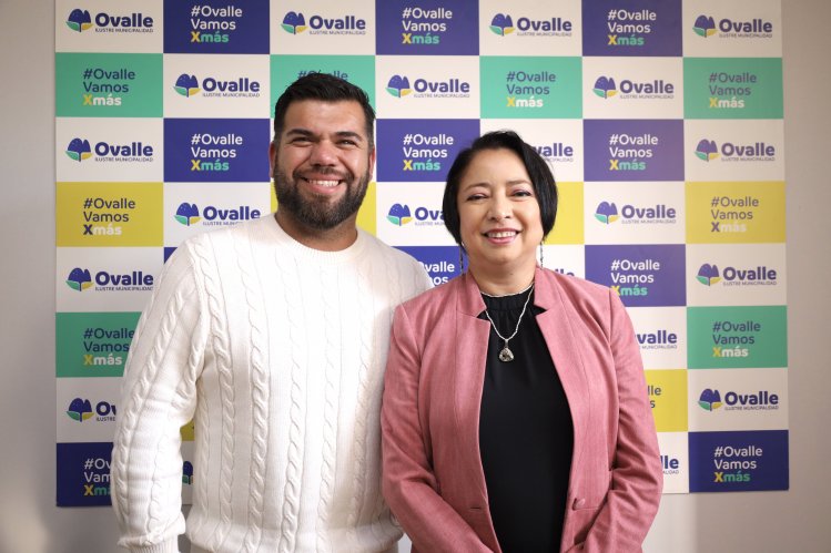 GOBERNADORA NARANJO Y ALCALDE ACUÑA ABORDAN TEMAS CLAVE PARA OVALLE