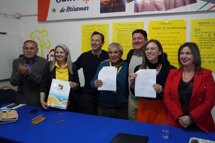 Alcantarillado para El Sauce a un paso de su ejecución: Gobierno Regional y municipio firman convenio mandato para su licitación Alcantarillado para El Sauce a un paso de su ejecución: Gobierno Regional y municipio firman convenio mandato para su licitación