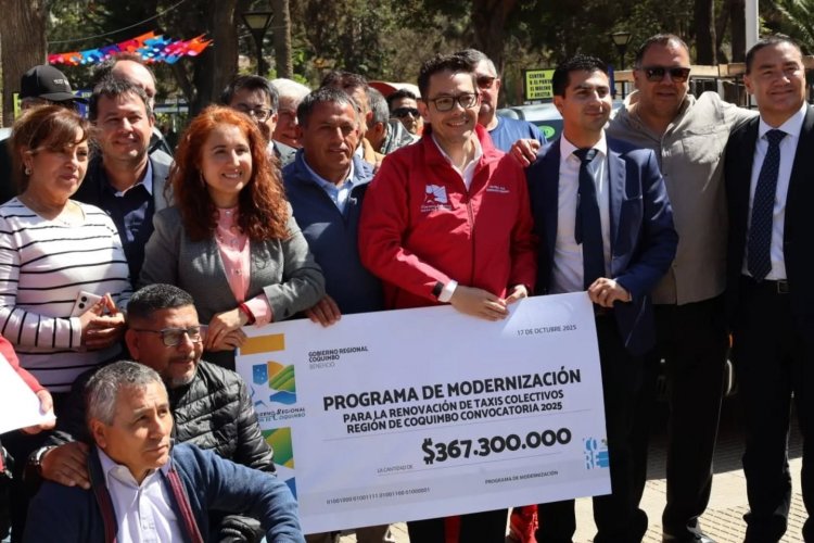 Ovalle da el salto a la electromovilidad con nuevos taxis colectivos eléctricos e híbridos Ovalle da el salto a la electromovilidad con nuevos taxis colectivos eléctricos e híbridos