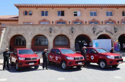 Gobierno Regional entrega 10 nuevos vehículos de seguridad para La Serena